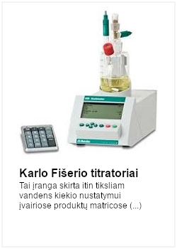 karlo fišerio titratoriai