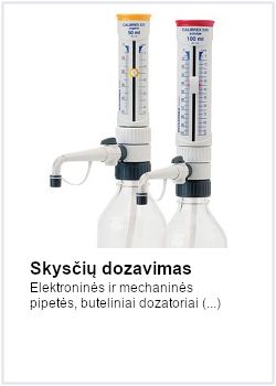 skysčių dozavimas